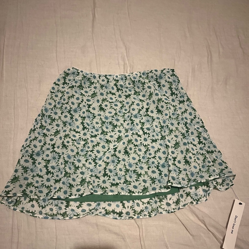 Reformation Brandy Skirt Green - Size XS